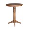 International Concepts Round 30 in Round Top Pedestal Table, 41.9 in Height, Distressed Oak, 30 in W, 30 in L, 41.9 in H K42-30RT-27B-6B-2 - alternate 1